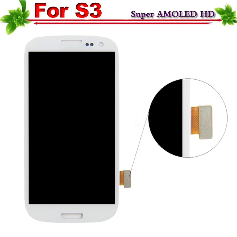 Super AMOLED для Samsung Galaxy S3 I9300 i9305 i535 i747 L710 T999 i9301 ЖК дисплей Дисплей Сенсорный экран