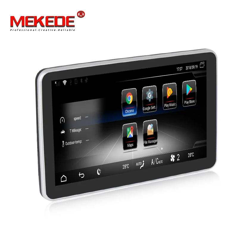 MEKEDE 3G RAM 32G ROM Android 7 1 4G LTE Автомобильный мультимедийный плеер для Mercedes Benz ML W166 2012 2015