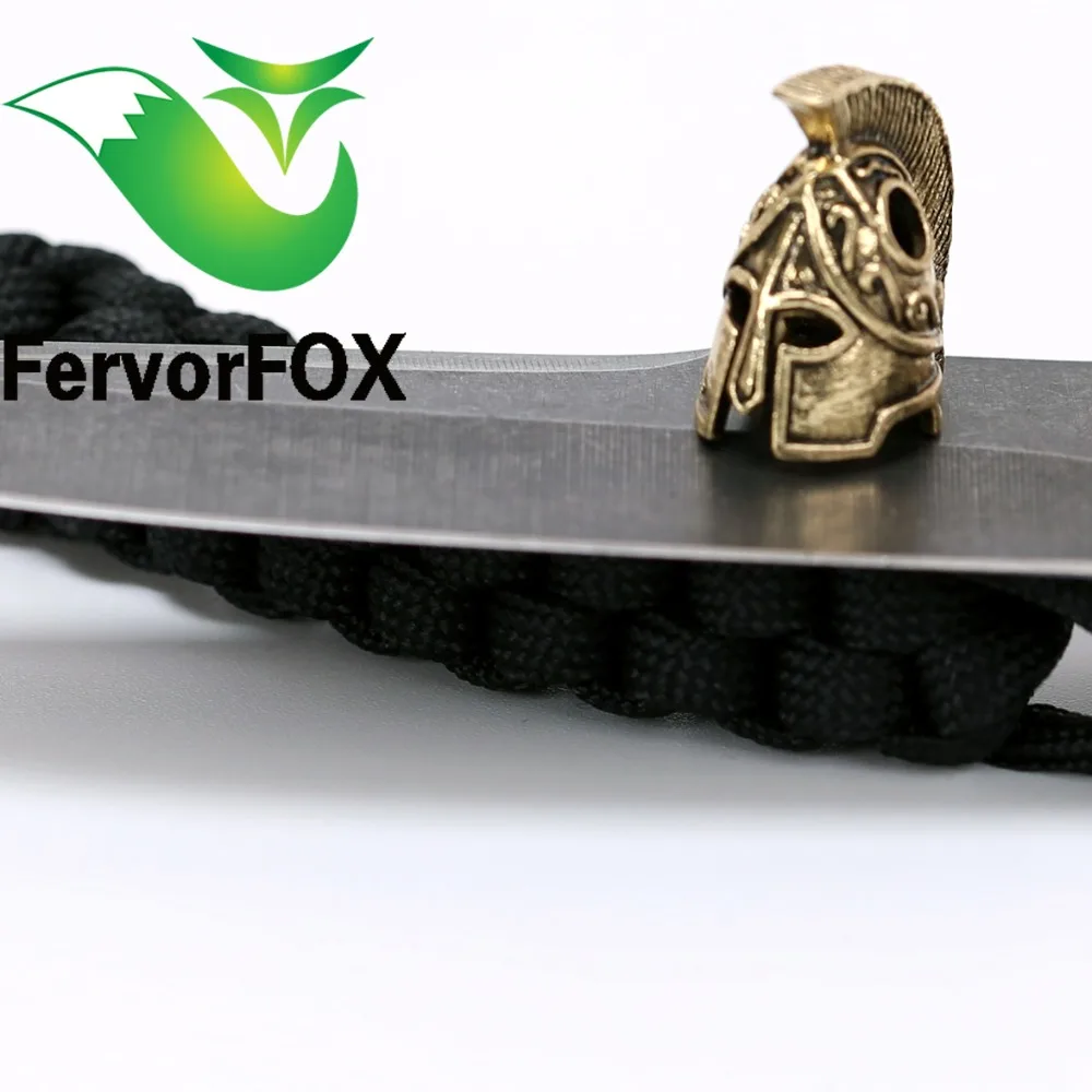 1 шт. бусы на веревочке металлические подвески Спартанские для браслета