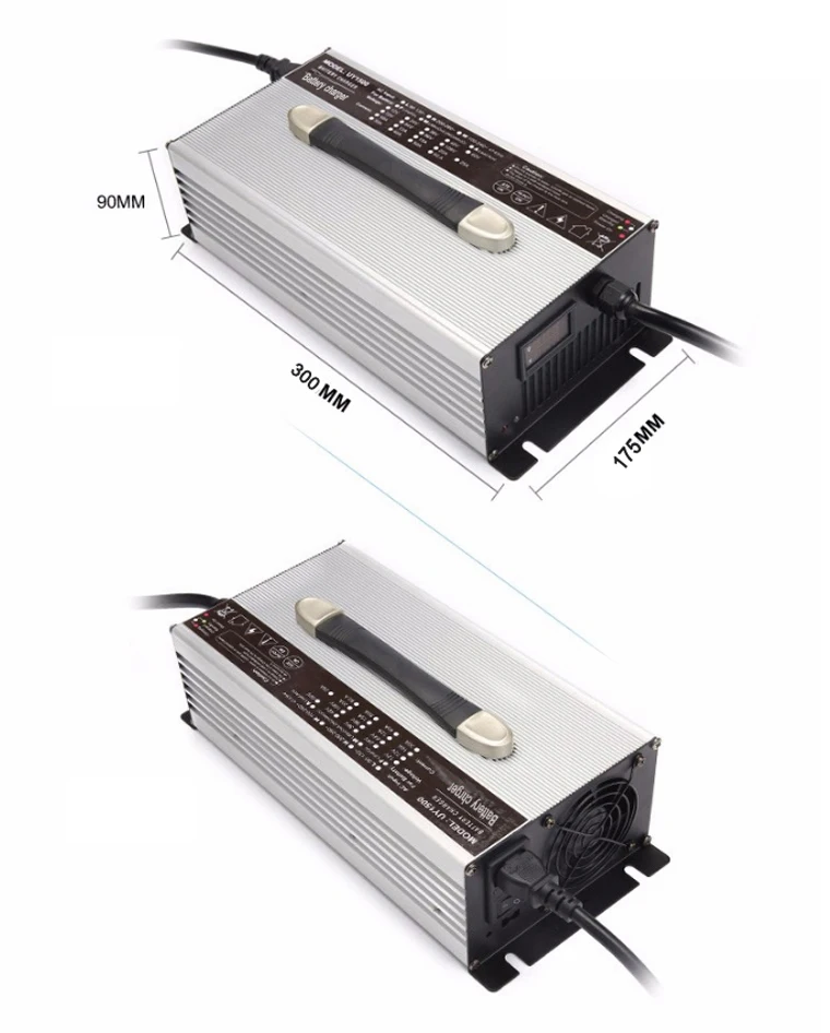 Настроенная 1500W серия 12V 80A 24V 45A 36V 30A 48V 25A 60V 20A 72V 16A зарядное устройство для свинцово-кислотного аккумулятора(аккумулятор) или Литиевая батарея или LifePO4 батарея