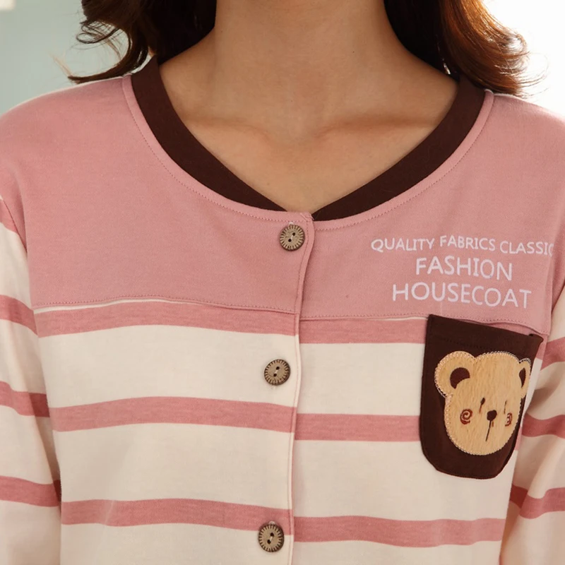 Couples Pajamas cotton plus velvet warm long - sleeved suit casual relaxed home service nightclothes free shipping | Женская одежда