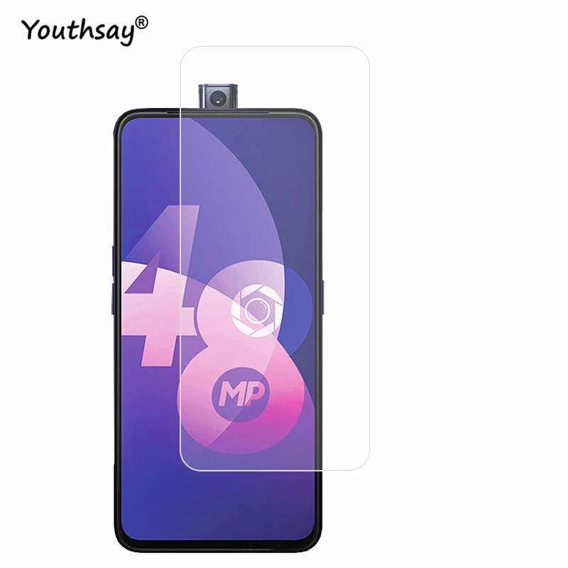 Protector de pantalla de vidrio templado para OPPO F11 Pro, pel&iacute;cula 9H, 2 unidades-1