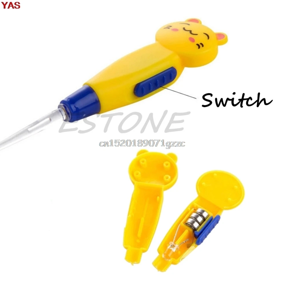 Световая светодиодная вспышка для ушей 3x удаления воска # H027 #|ear cleaning|ear pickear dig |