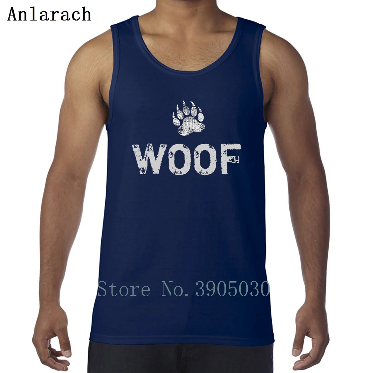 Gay Bear Pride Distressed Bear Paw Woof жилет круглый вырез веселый принт Солнечный свет майка Мужская Спортивная одежда