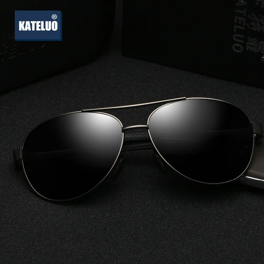 Солнцезащитные очки KATELUO Мужские поляризационные UV400 Классические солнечные в