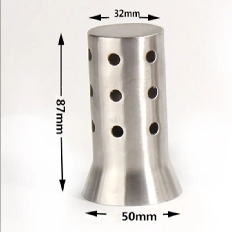 Универсальный глушитель для выхлопной трубы из нержавеющей стали 51 мм дБ Honda YAMAHA