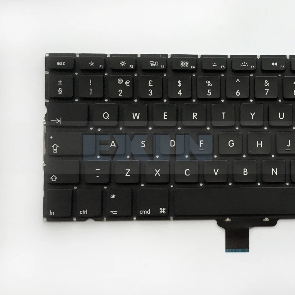 OEM ноутбук A1278 Великобритания Клавиатура для Macbook Pro 1" Unibody A1278 британская раскладка клавиатуры английский+ Подсветка подсветкой 2009-2012 год