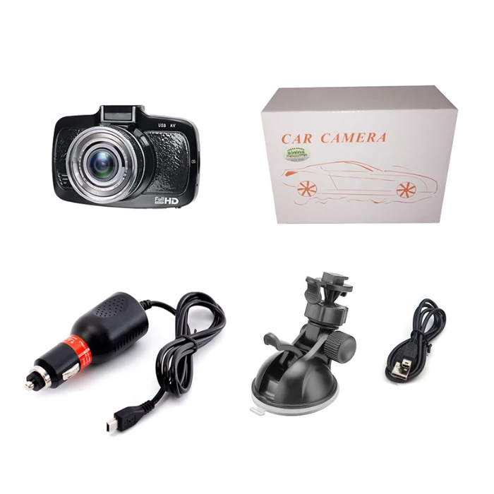 Черный Ainina Автомобильный видеорегистратор Full HD 1080p Novatek 96650 dash cam супер ночное видение автомобильный видеорегистратор камера 2,7 дюймов, H.264, поддержка 128 ГБ - Название цвета: Черный