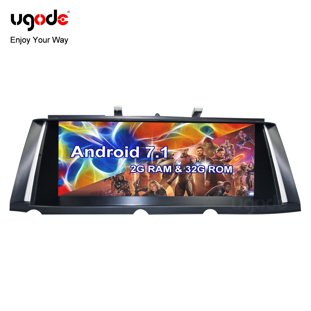 Ugode Авто GPS навигационная система аудио плеер 10 25 &quotIPS экран Android 7 1 для BMW серии F01