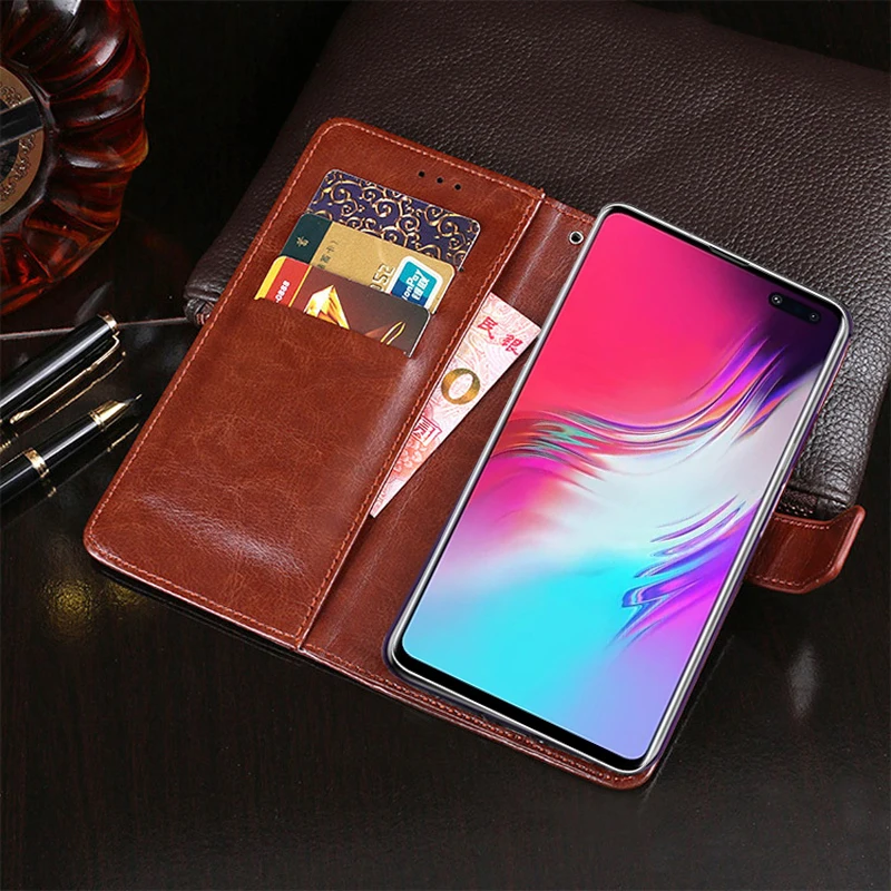 Для Samsung Galaxy S10 5G Флип PU кожаный чехол для телефона рамка держатель Карт Подставка