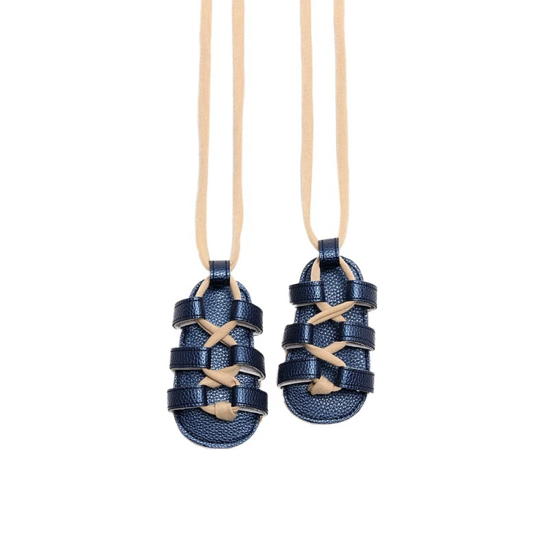 Infant Baby Girl Sandals PU Roman Flowers Girls Shoes Rubber Sole Summer |