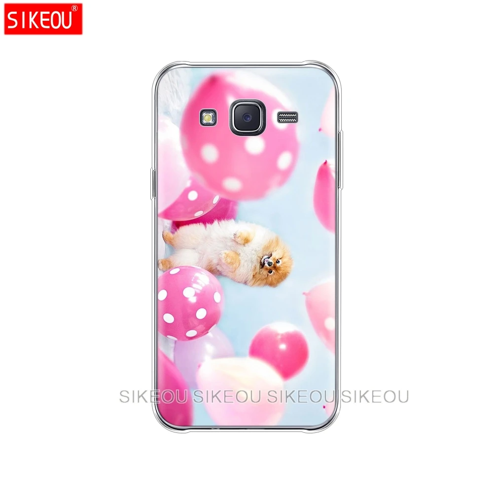 Силиконовый чехол для телефона Samsung Galaxy J1 J2 J3 J5 J7 MINI 2016 2015 prime cute dogs perro pomeranian