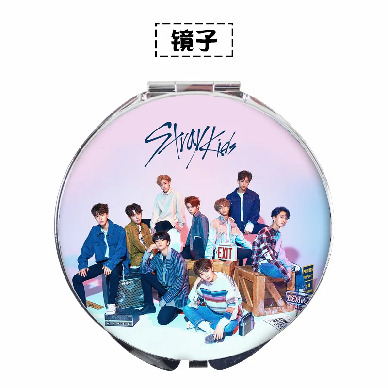 [MYKPOP] зеркало для макияжа детей Stray Kids коллекция фанатов KPOP SA19042419|Игровые фигурки