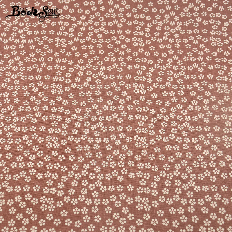 Хлопчатобумажная льняная ткань для шитья Tissu скатертей подушки штор Zakka Booksew