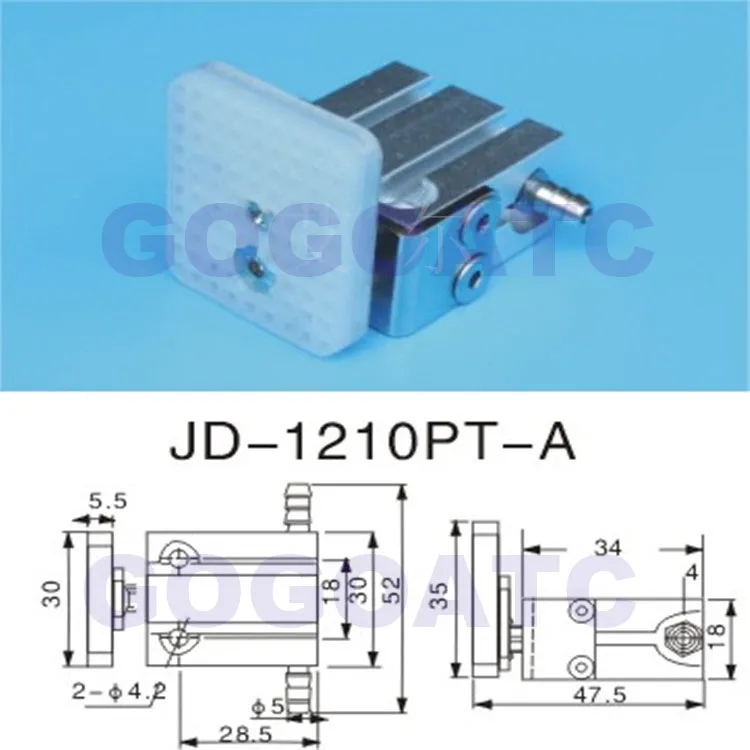 JD-1210PT-A Роботизированные воздушные аксессуары для захвата цилиндра 1210PT-A 1210WD-A с датчиком литья под давлением детали машины пневматические цилиндры - Цвет: JD-1210PT-A