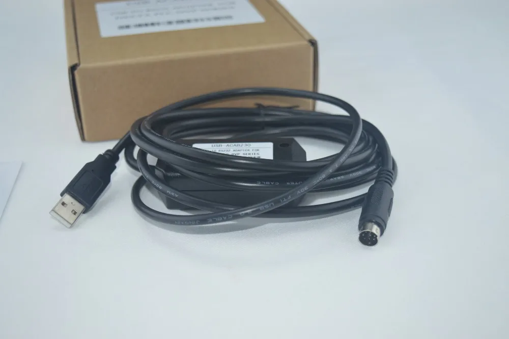 USB кабель для программирования Delta DVP series PLC (дешевая версия) быстрая доставка|cable