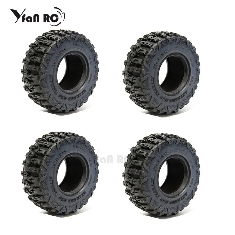 4 шт. MERC Super Grip 2 дюйма шины 120 мм для 1/10 шкал осевой 90018 90048 90045 90031 TRX4 D90|Детали и