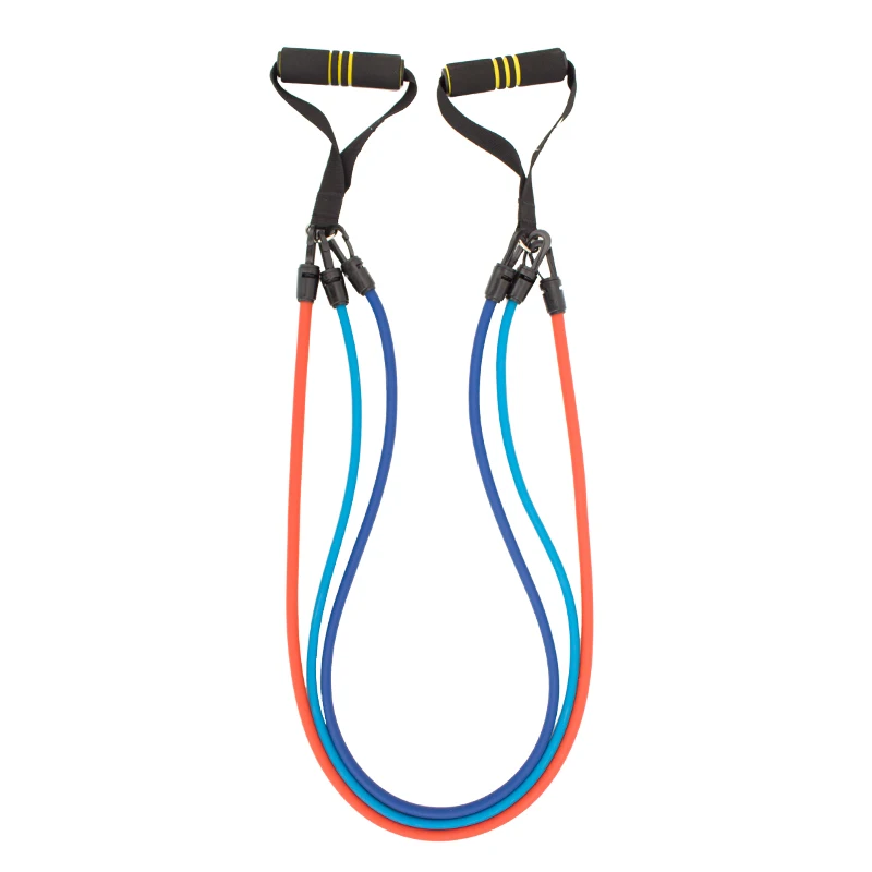 POVIT 3 пробки латексная Тяговая веревка расширитель для фитнеса эластичная лента