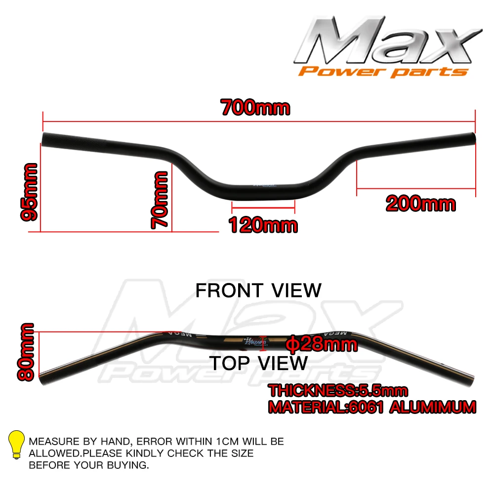 1 1/8 &quotбар 28 мм Руль Ручка Бар с подушкой для питбайк ATV KTM EXC CRF WRF YZF KLX RMZ Enduro