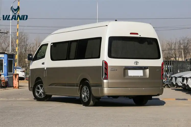 1 комплект заднего бампера для Toyota Hiace задний фонарь 2005~ года автомобильные аксессуары светодиодный задний фонарь для Hiace задний фонарь