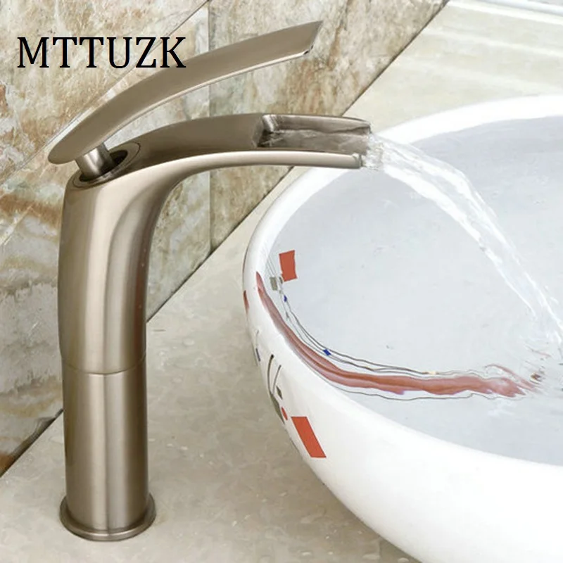 MTTUZK Бесплатная доставка смесители для раковины смеситель горячей и холодной