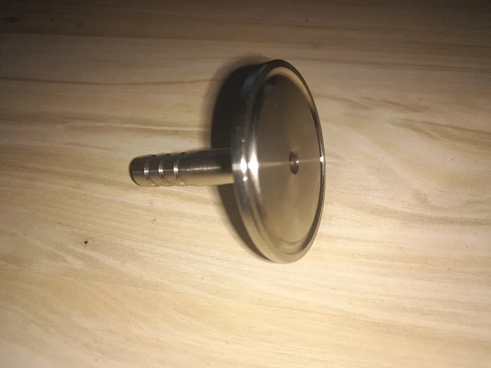 

Штуцер для санитарного шланга, фитинг для труб с тройным зажимом, штуцер для шланга из нержавеющей стали, адаптер для вакуумного шланга