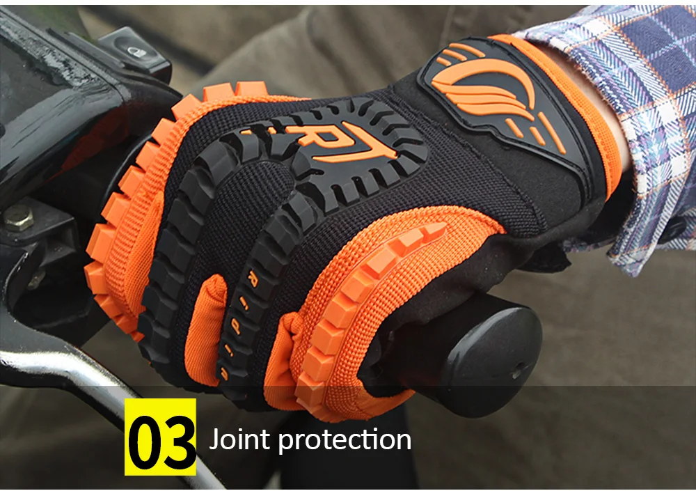 Перчатки для езды на велосипеде с полным пальцем сенсорный экран дышащие мягкие