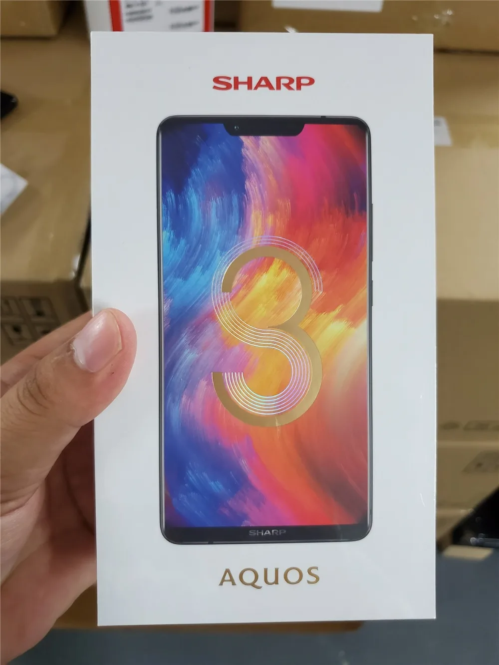 Смартфон SHARP S3 SHARP AQUOS S3 4 Гб+ 64 Гб 6,0 ''FHD+ Восьмиядерный процессор Snapdragon630 Android 8,0 12 МП 3200 мАч, мобильный телефон