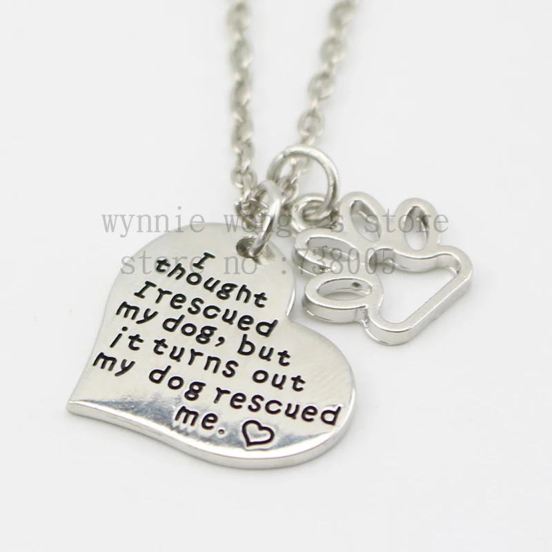 Новинка 2015 Я думал что спасла свою собаку но оказалось моя собака меня. Ожерелье
