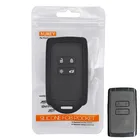 Силиконовый чехол для ключей с 4 кнопками для Renault Koleos Kadjar Megane Talisman Captur Espace Clio 2016 -2019