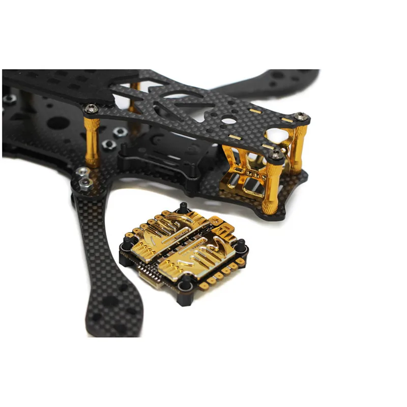 FLYWOO Mr.Croc FPV Фристайл углеродное волокно 225 мм 5 дюймов Arm-Gloden Racing Drone Frame Kit для RC