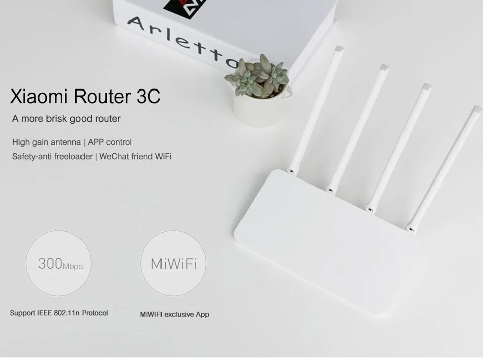 Xiaomi Mijia wifi роутер 3C 3 C версия 64 ram 802.11N 2,4G 300 Мбит/с Smart APP управление беспроводные роутеры Repetidor