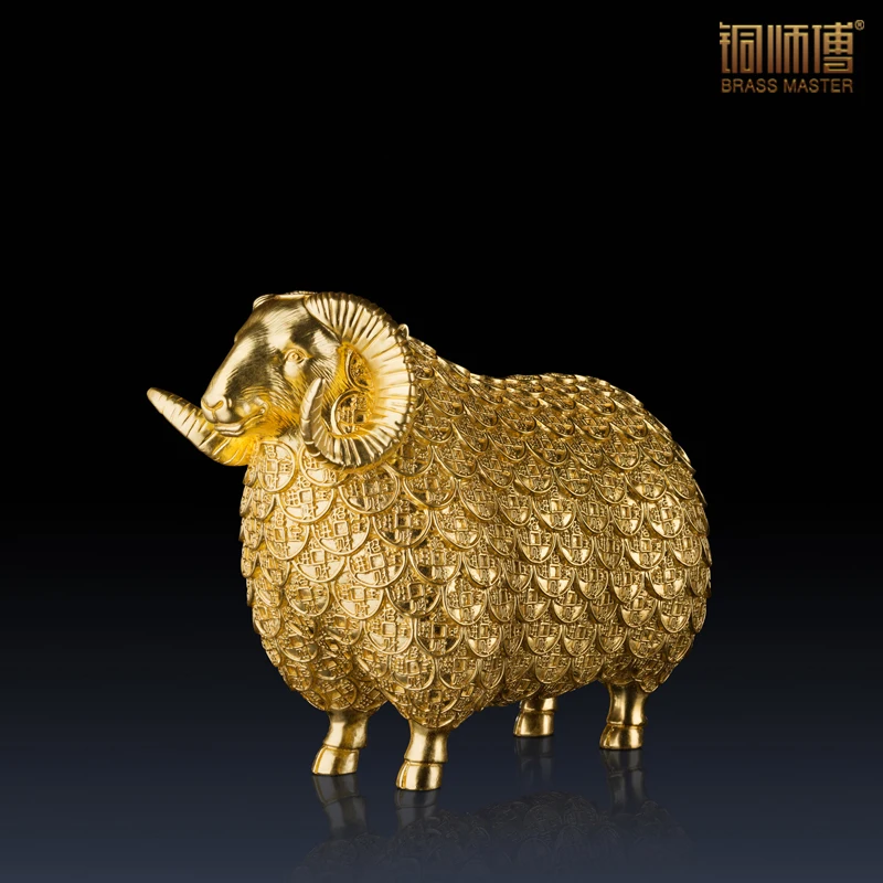 Медный мастер медные украшения &quotСделано деньги (золото)&quot домашнего интерьера