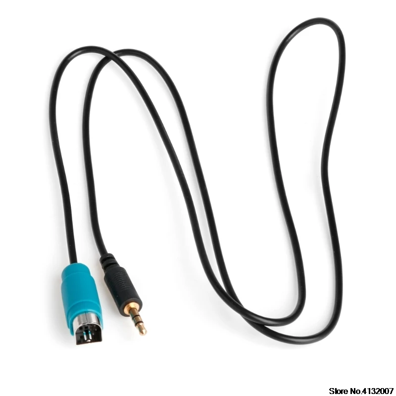 Высокое качество ALPINE KCE 236B FULL SPEED MP3 3 5 мм Aux Jack аудио адаптер для iPOD PSP|Кабели