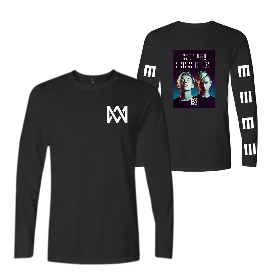 2020 new T Shirt Marcus Martinus Cool tshirt T-shirt spring long Sleeve Fans Tops Men/Women Shirts Clothes | Женская одежда