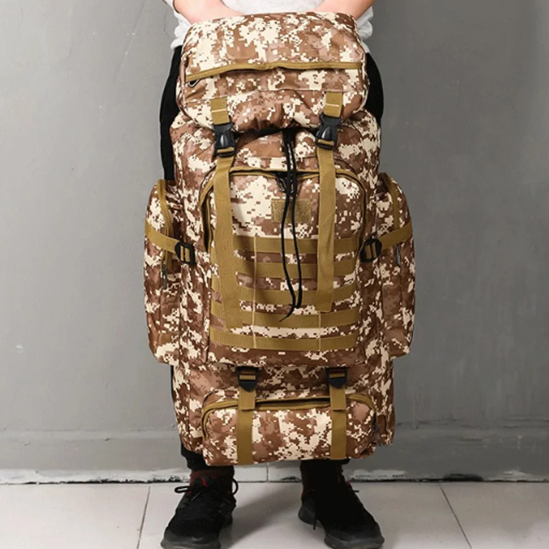 80L рюкзак для охоты, кемпинга, альпинизма, унисекс, для путешествий, для улицы, спортивные сумки, рюкзаки, уличный рюкзак