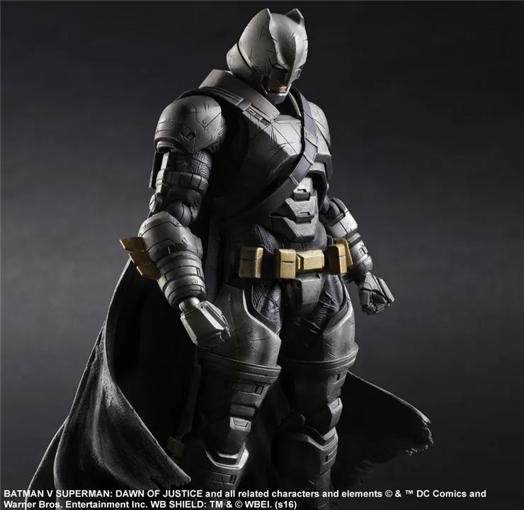 PLAY ARTS 25 см Бэтмен в доспехах издание 2 фигурки модель игрушки|model toy|play artsarmored batman |