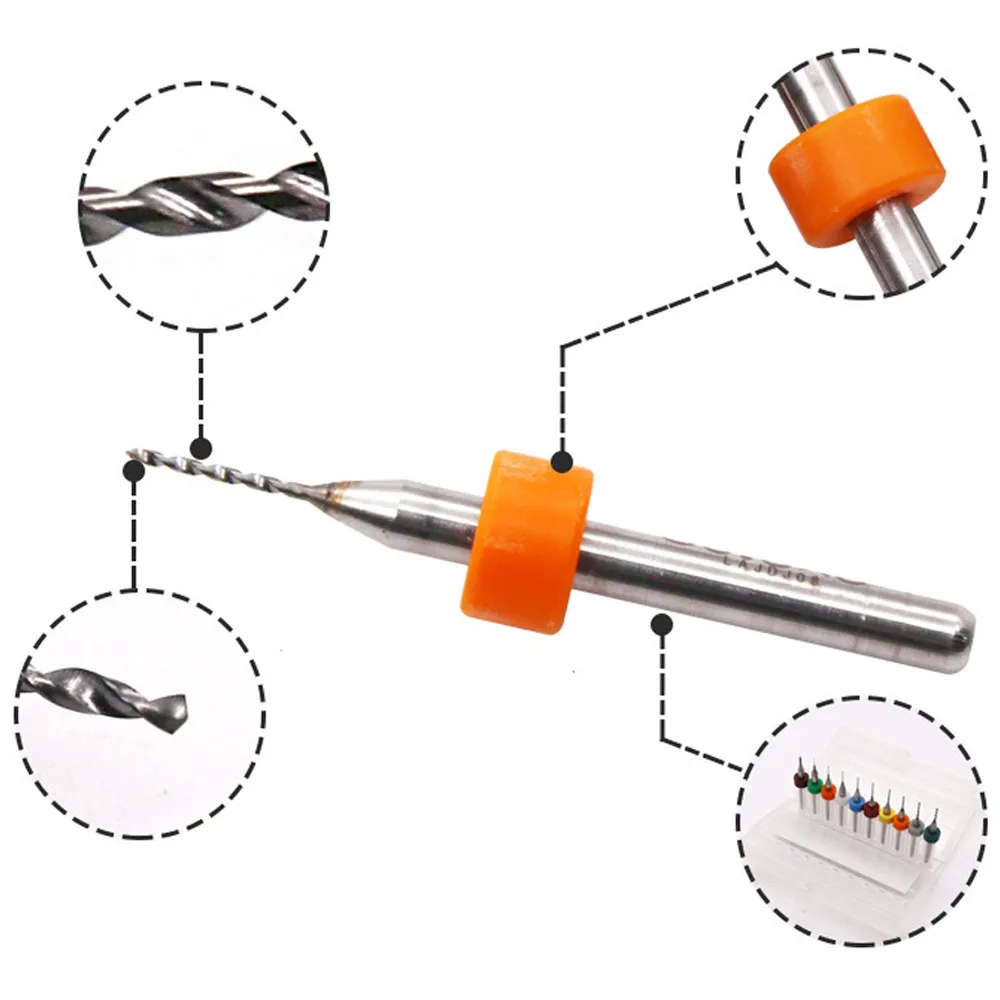 Сверла 10 шт. инструмент для металла деревообработки цепи гравировки карбида