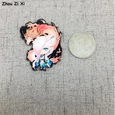 Мультфильм создание Onmyoji мобильный игровой периферический холодильник магнит наклейки игрушки - Цвет: 8