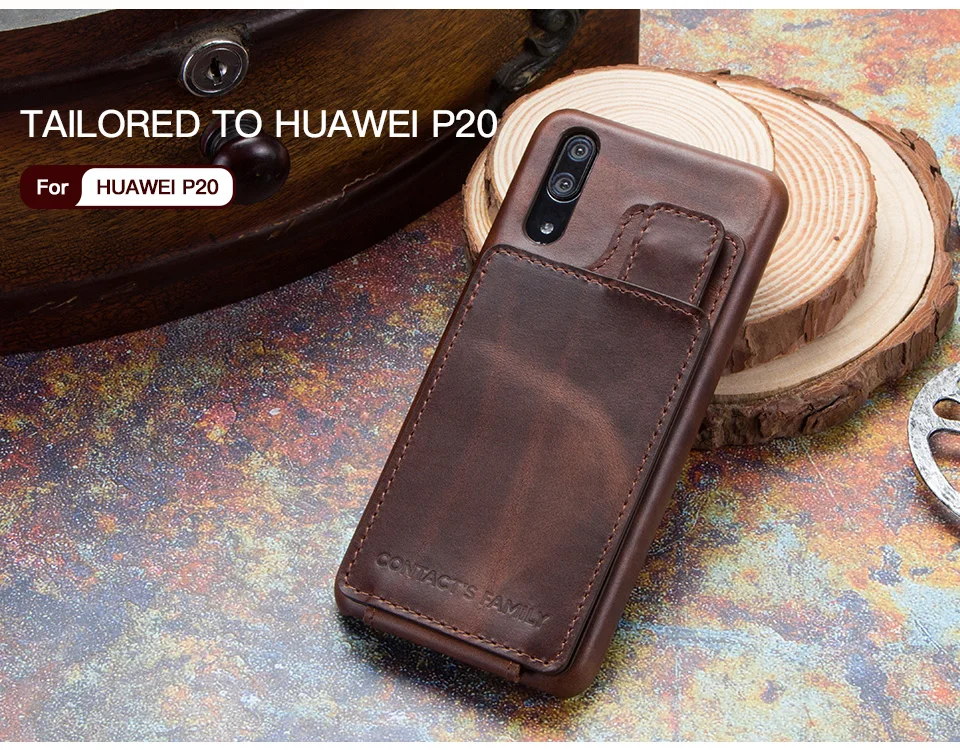 Кожаный чехол для iPhone X с магнитной застежкой, чехол-кошелек для Galaxy S9, чехол из натуральной кожи, чехол для huawei P20, слот для карт, задняя крышка