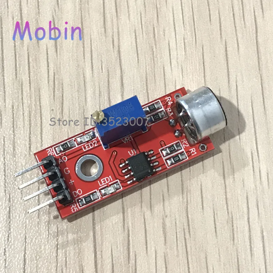 50 шт./лот KY 037 Высокая чувствительность Звуковой Микрофон Датчик обнаружения
