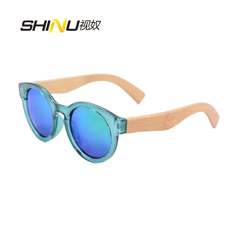 Солнцезащитные очки SHINU Wood Женские бамбуковые солнцезащитные больших размеров