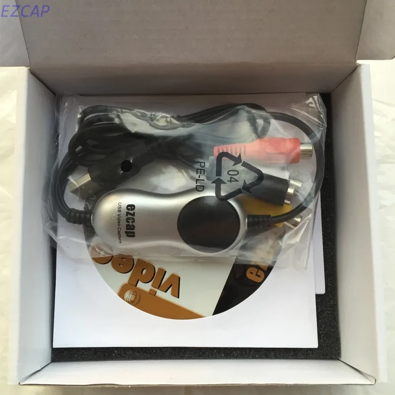 Преобразователь проигрывателя Windows10 vhs запись аналогового видео аудио в цифровой