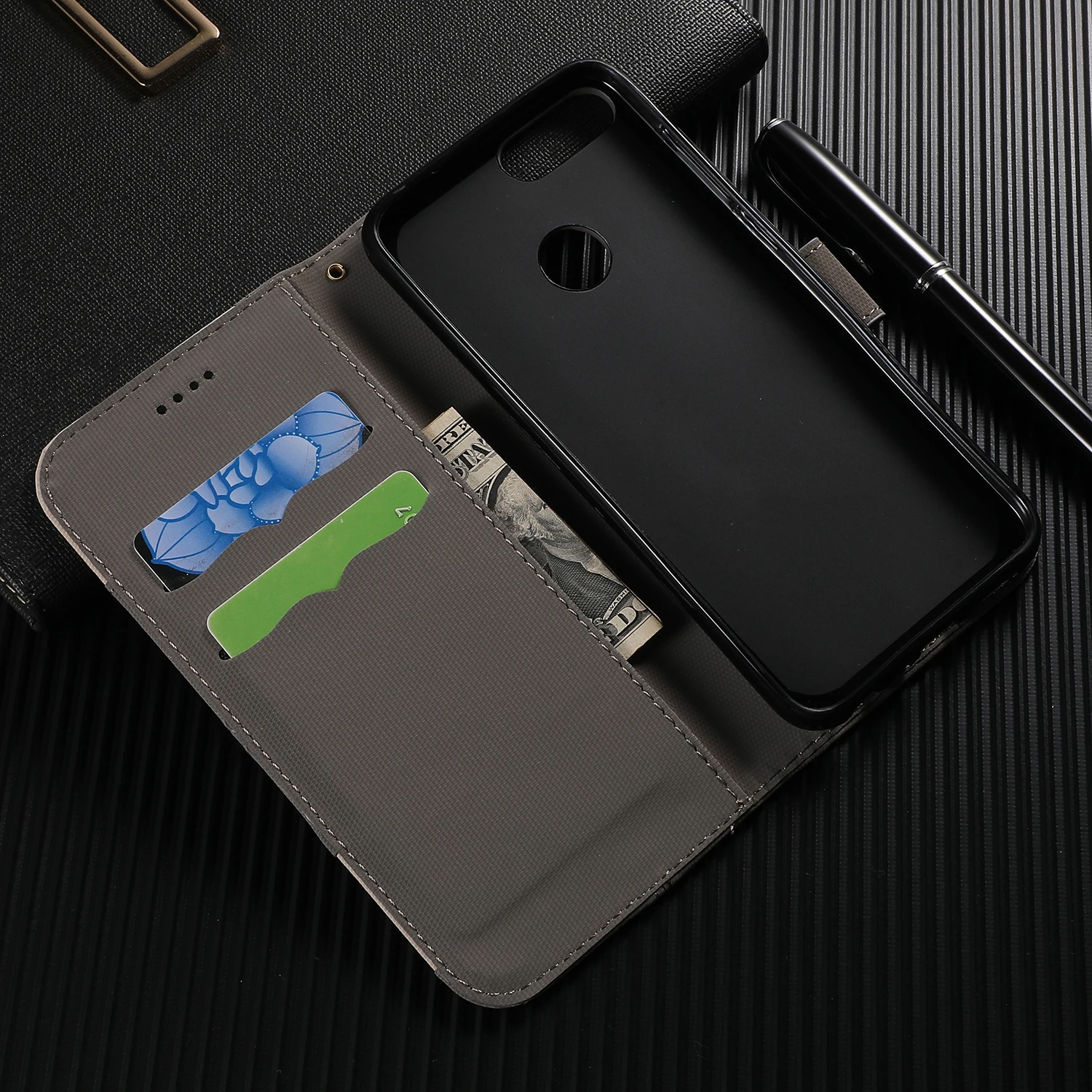 Роскошный чехол из искусственной кожи чехол-бумажник чехол для huawei Y5 Y6 Pro Y7 Prime Y9 Honor 7A 7C 8A 8X9 10 Lite чехол с откидной крышкой и с подставкой Coque сумки