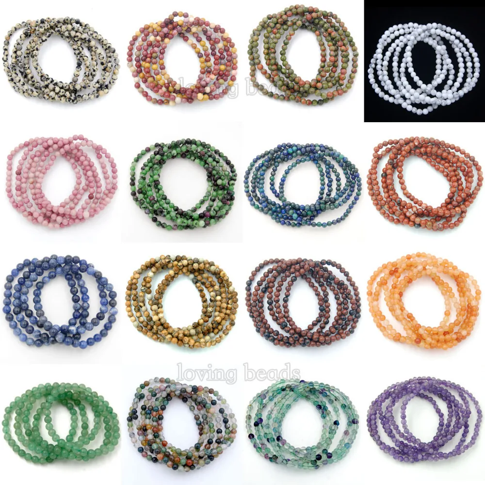 Бусины круглые эластичные для браслета 7 5 дюйма 10 шт./лот 6 мм|stretchy bracelets|bracelet