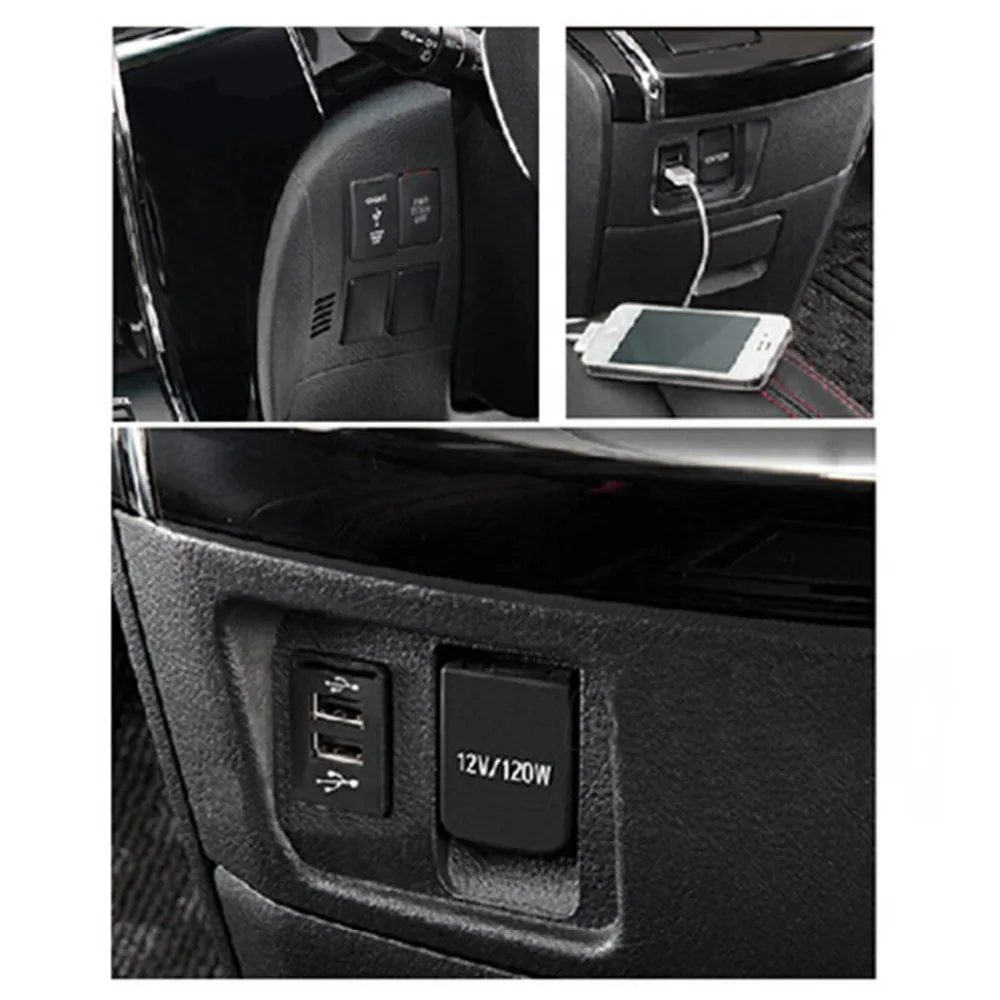 Автомобильное зарядное устройство с двумя USB портами 2 1 А|cars cars|car dvr dualcar audio usb input |