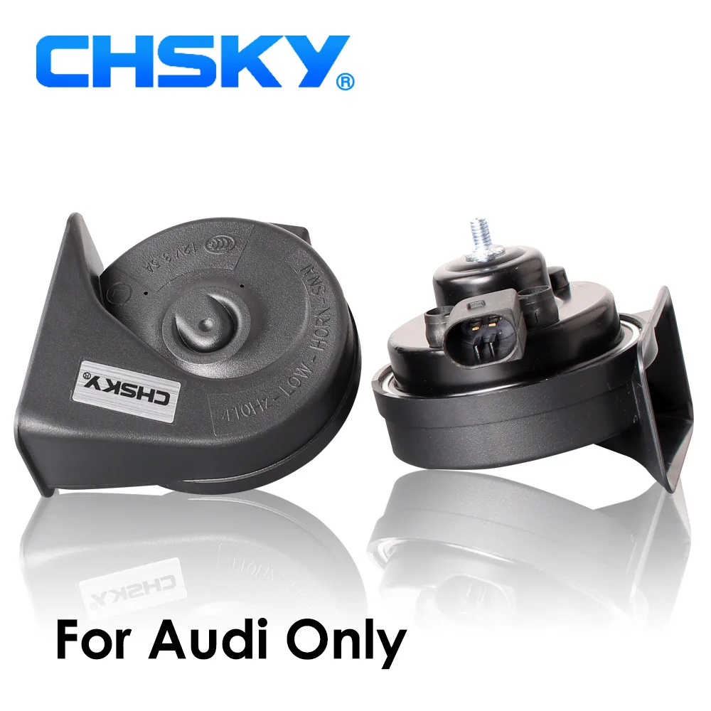 Автомобильный клаксон CHSKY громкий автомобильный для Audi A1 A2 A3 A4 A5 A6 A7 A8 Q2 Q3 Q5 Q7 TT S1 S3 S4