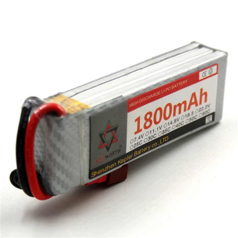 3S 11 1 V RC Lipo батарея 1800mAh 25C 35C 60C литий полимерный аккумулятор для автомобиля