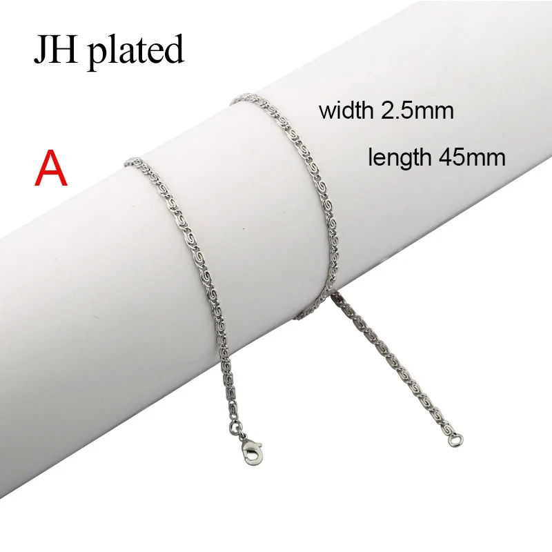 JHplated Африканские модные мужские ожерелья ювелирные изделия длина 45 см
