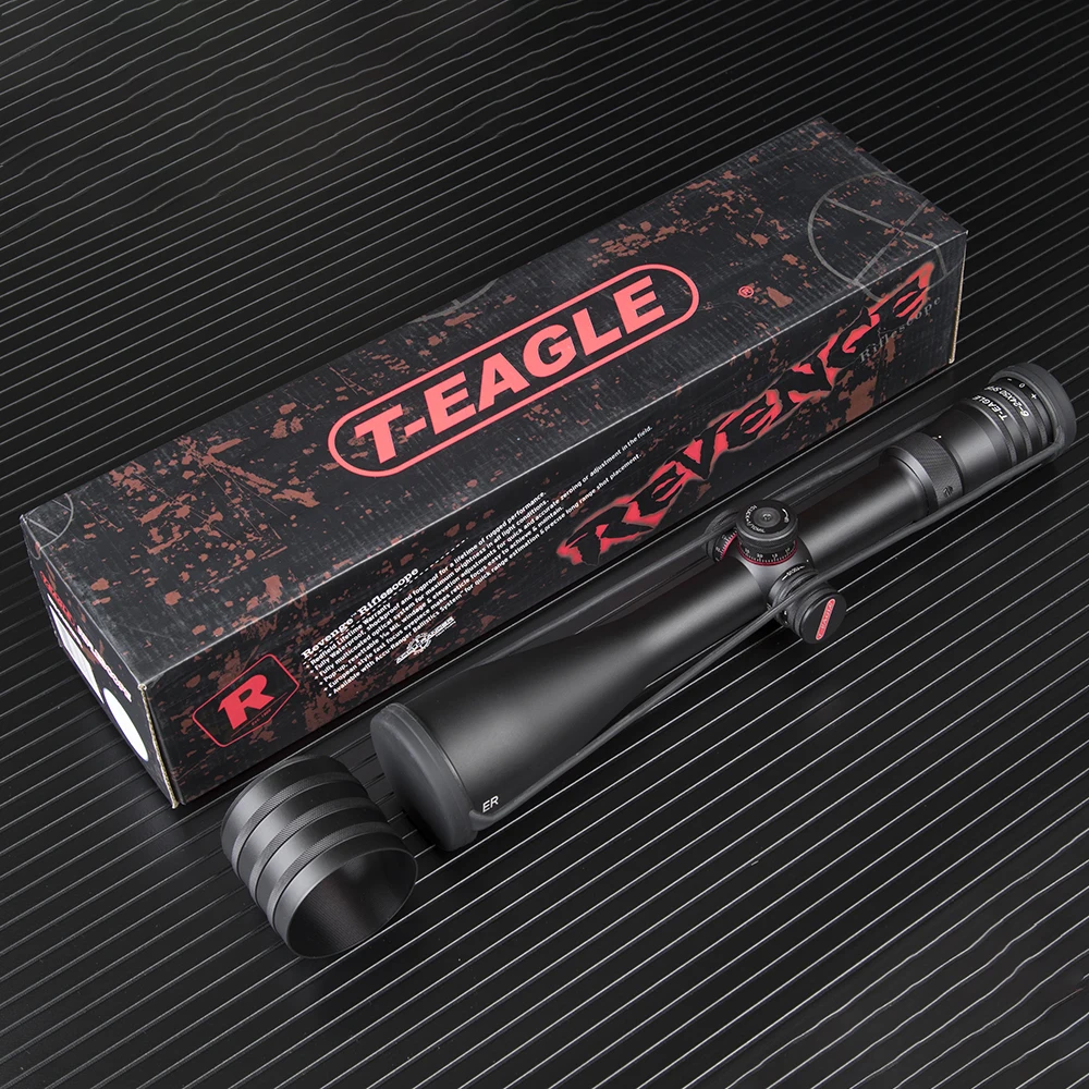 T-Eagle SFIR 6-24X50 прицел Боковая регулировка охотничий прицел оптические прицелы боковая фокусировка прицел Снайперский прицел